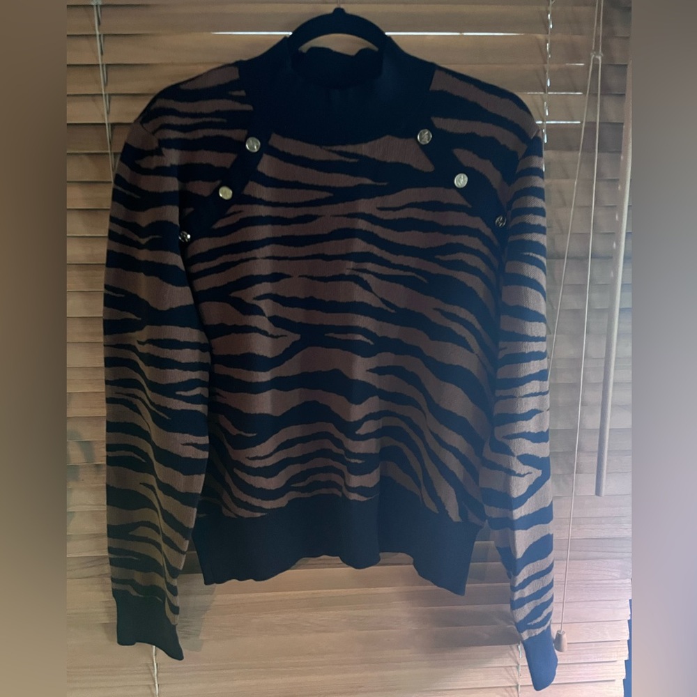 Michael Kors Animal Print Sweater